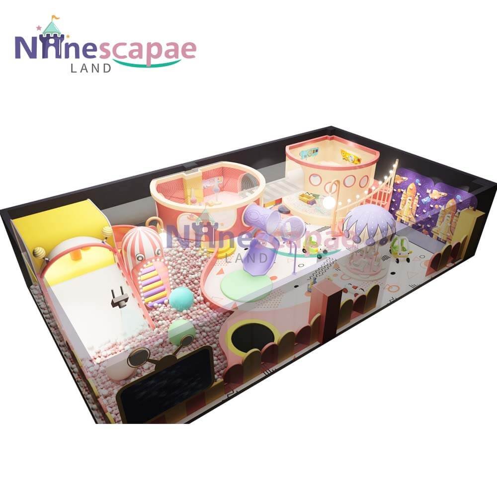 Full view of the indoor Playground