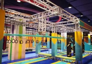 Indoor ninja park