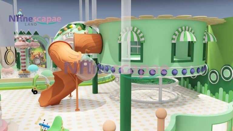 NinescapeLand indoor playground design strategies for customer retention and repeat business.