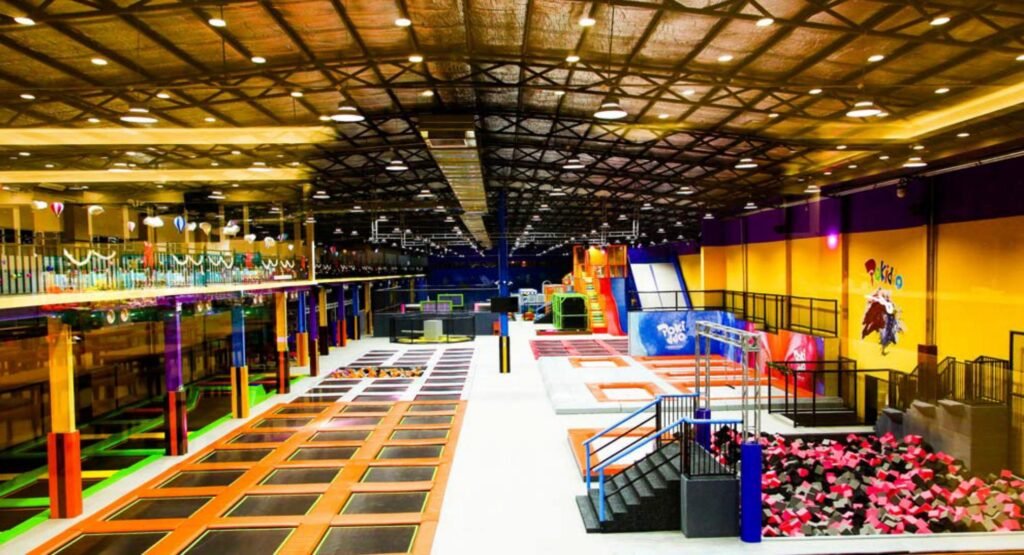 free jump trampoline zone