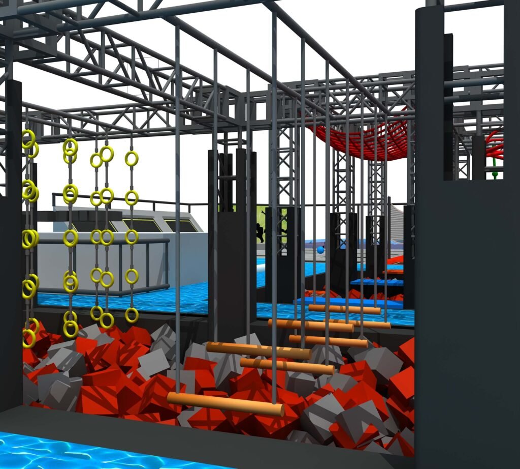 Ninja Warrior Gym Ninja Warrior Gym 6 Ninja Warrior Gym include slings,How to start an Indoor Playground business