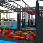 Ninja Warrior Gym include slings，How to start an Indoor Playground business
