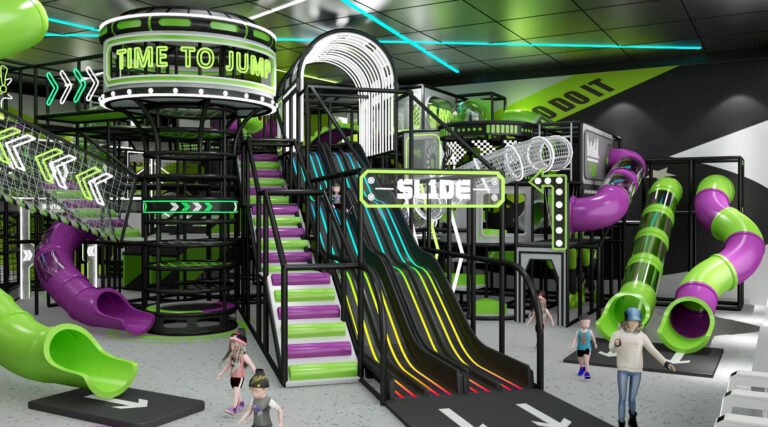 The indoor slide playground transforms ordinary spaces into thrilling vertical adventures with custom-designed spiral and wave slides. This dynamic play system combines imaginative themes with engineered safety to create unforgettable moments of joy.