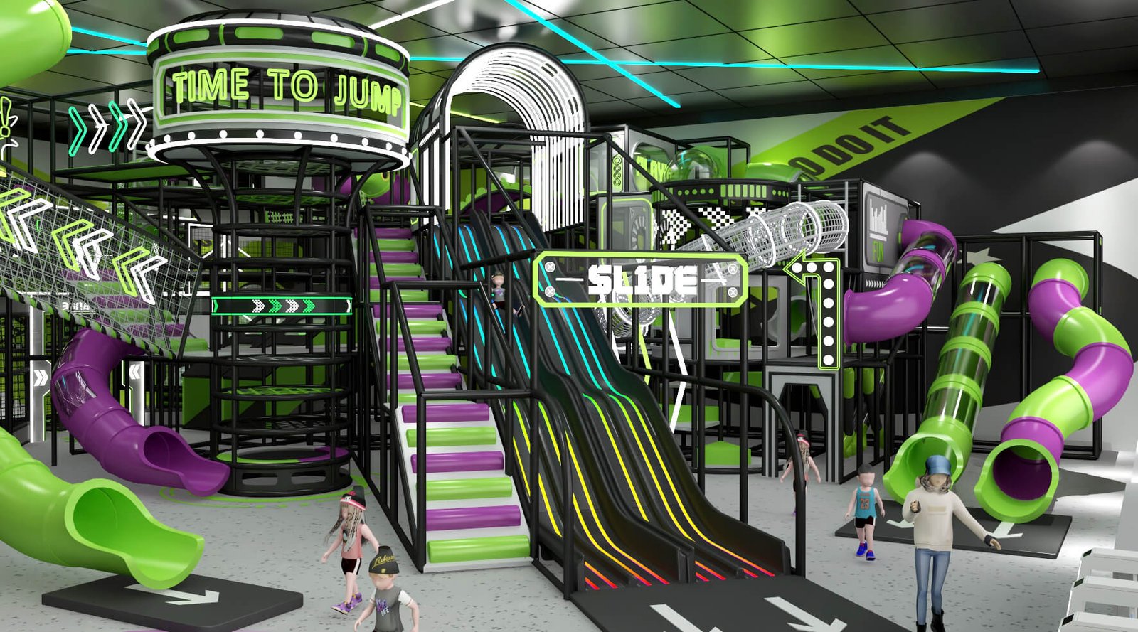 The indoor slide playground transforms ordinary spaces into thrilling vertical adventures with custom-designed spiral and wave slides. This dynamic play system combines imaginative themes with engineered safety to create unforgettable moments of joy.