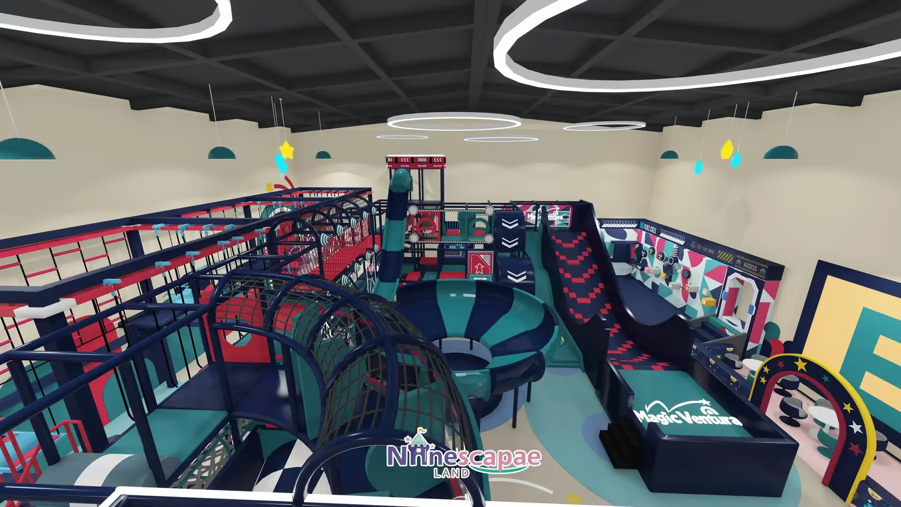 1035㎡ Indoor Playground in Germany indoor playground Germany 29 1200 m² Indoor Playground Project in Spain