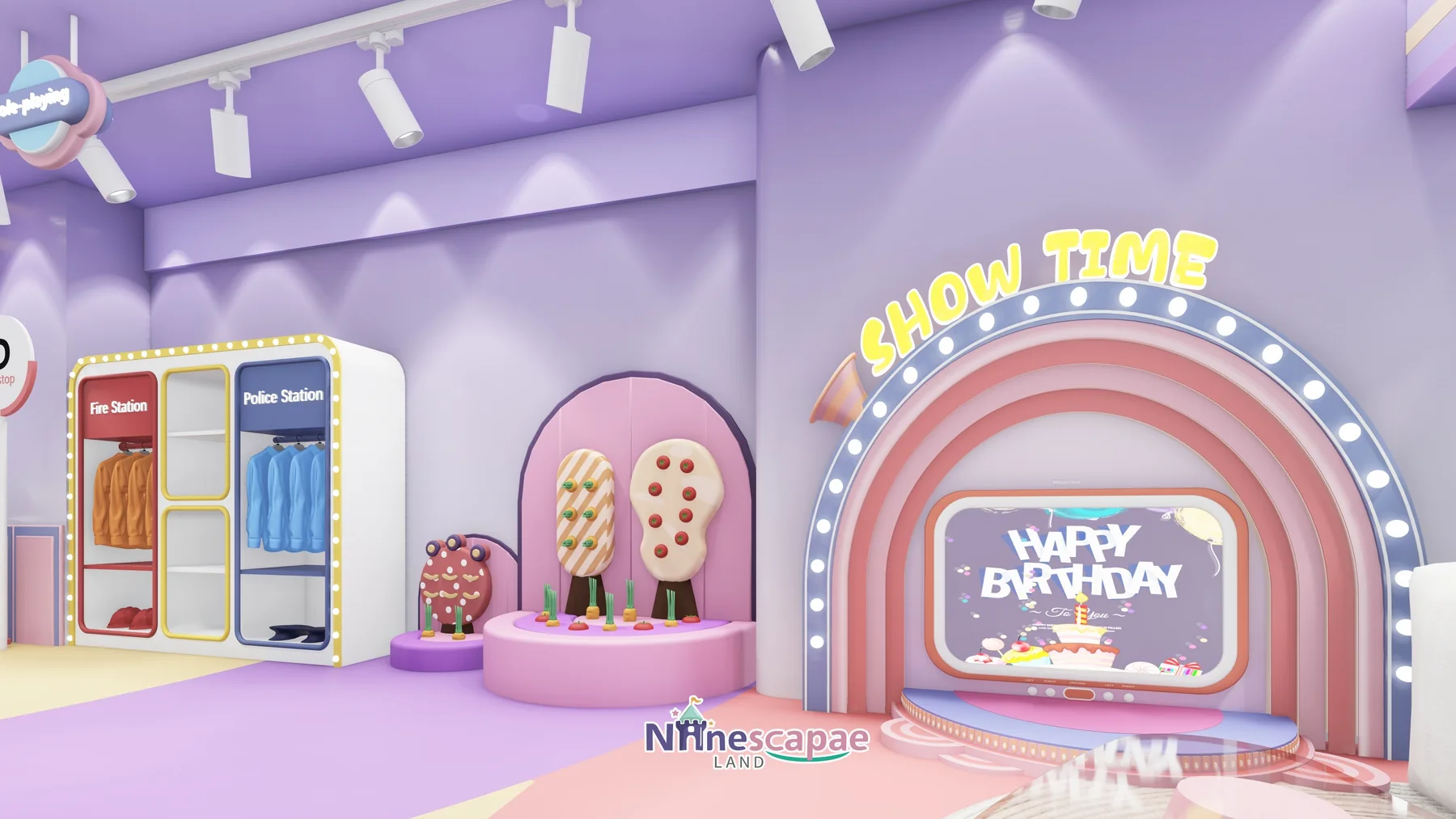 139 m m2 Soft Play Store in China (Guangdong) - NinescapeLand indoor playground project