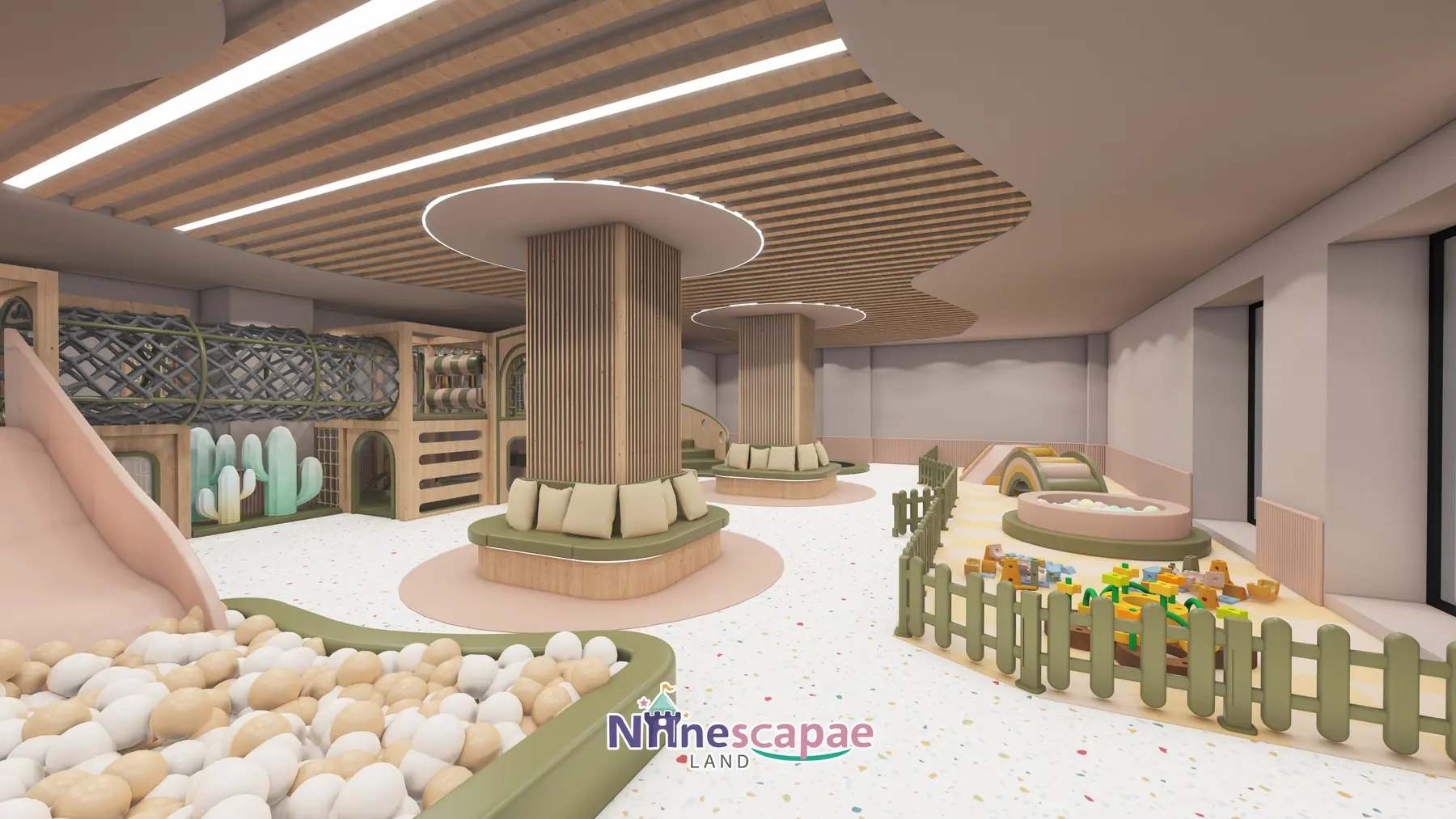 161 m² Role Play Centre in Latvia