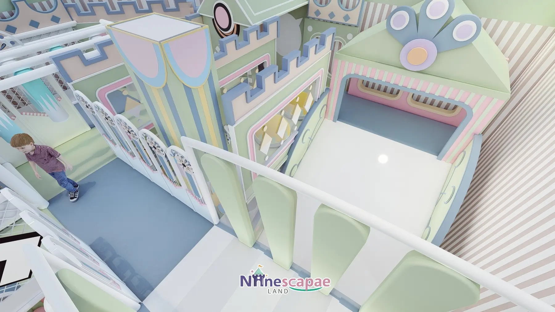800㎡ Indoor Playground Project in Chile indoor playground Chile 31 400 m² Family Play Centre in Moldova