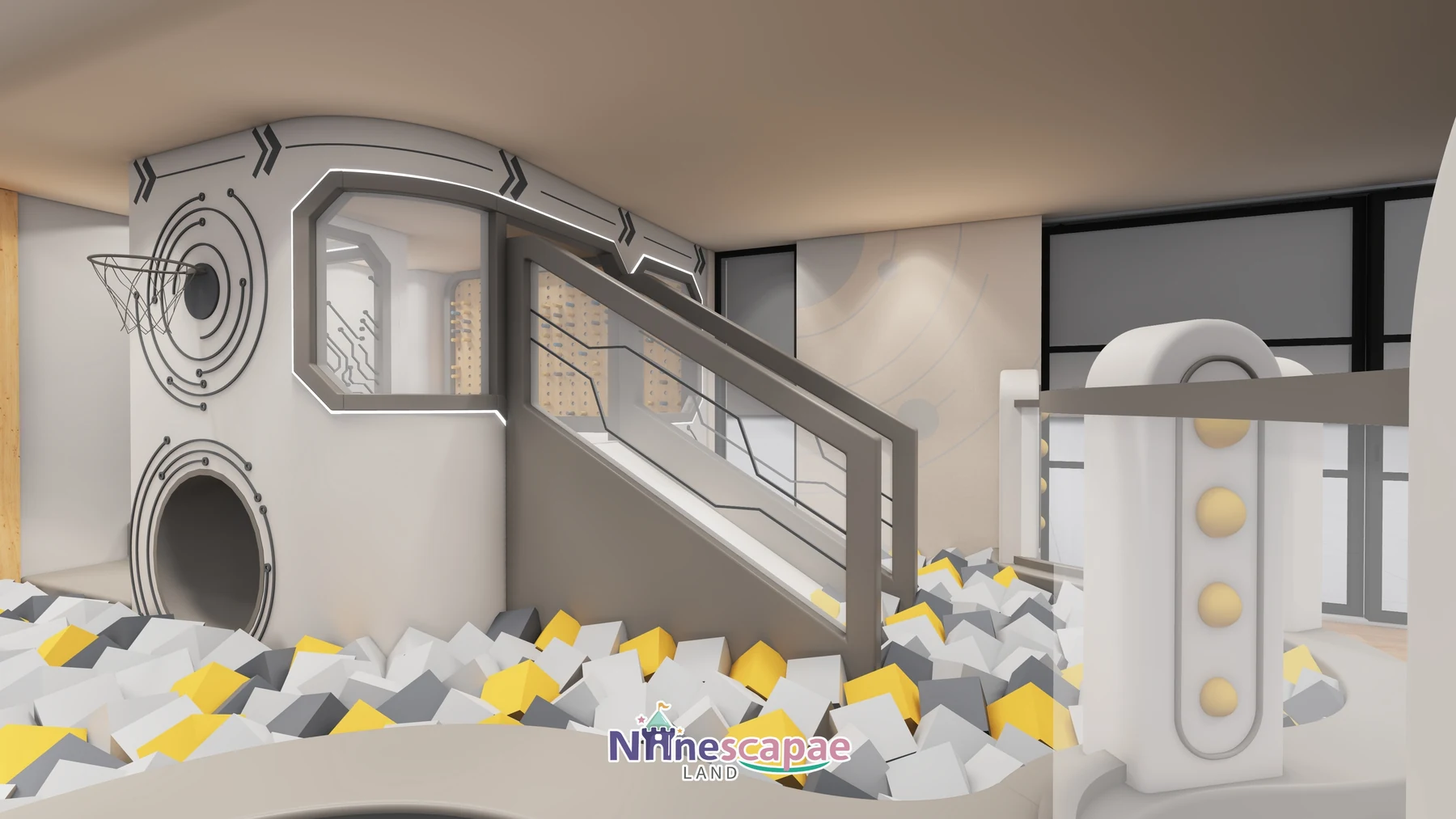 47 m² Soft Play Project in Chengdu, China