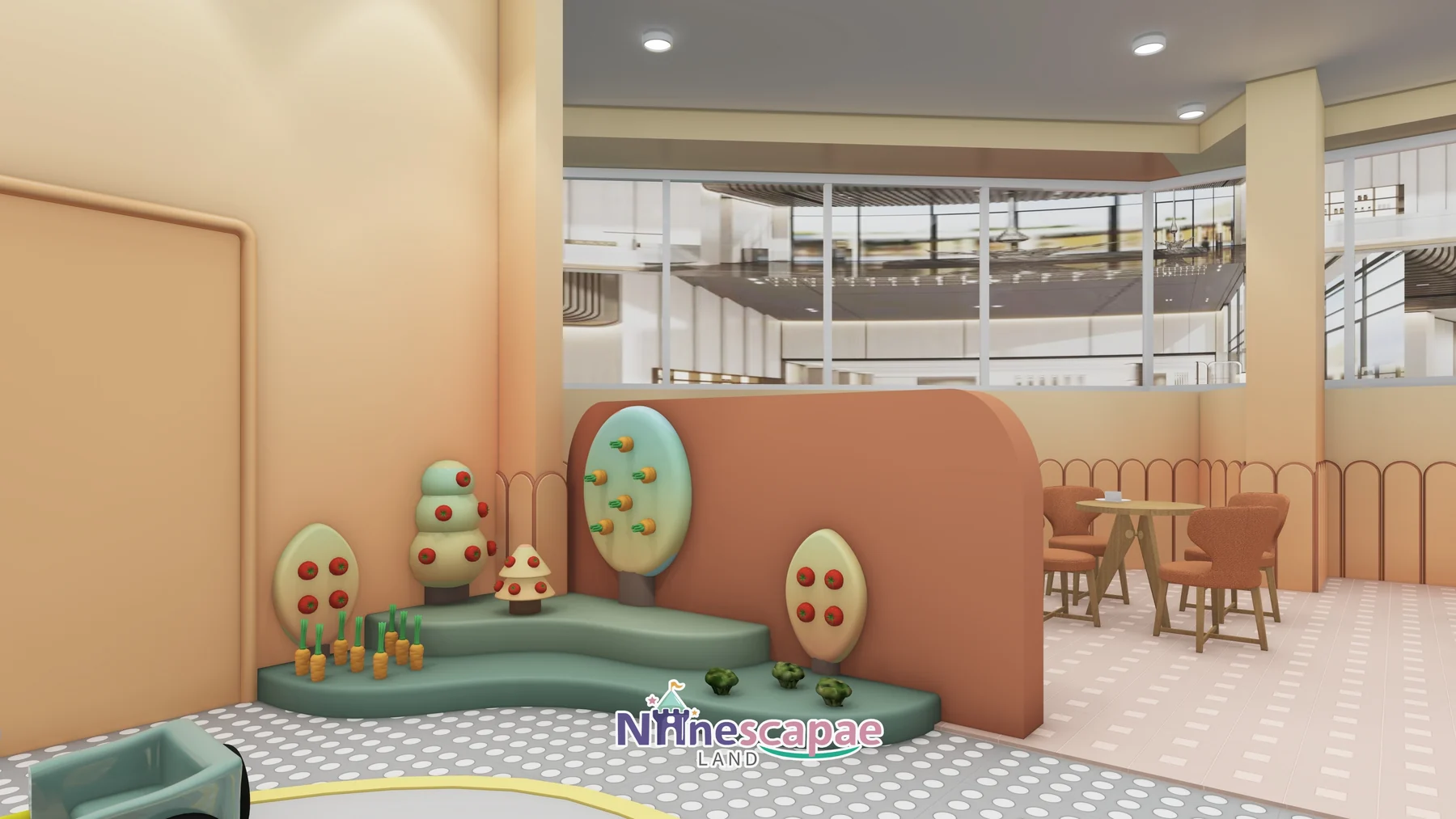 490 m² Family Play Centre in Romania