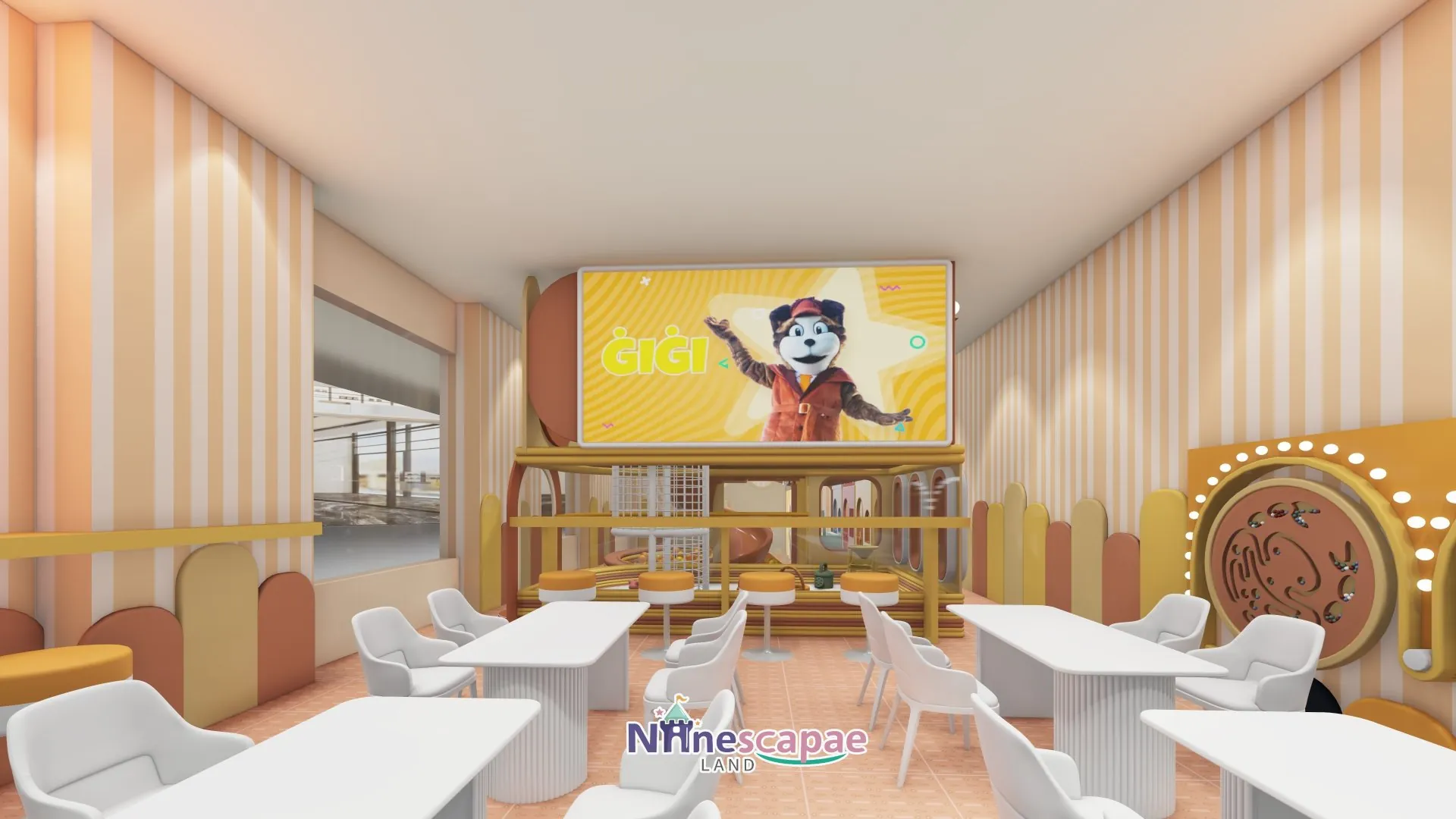 Indoor playground project in Malta, 74 m²