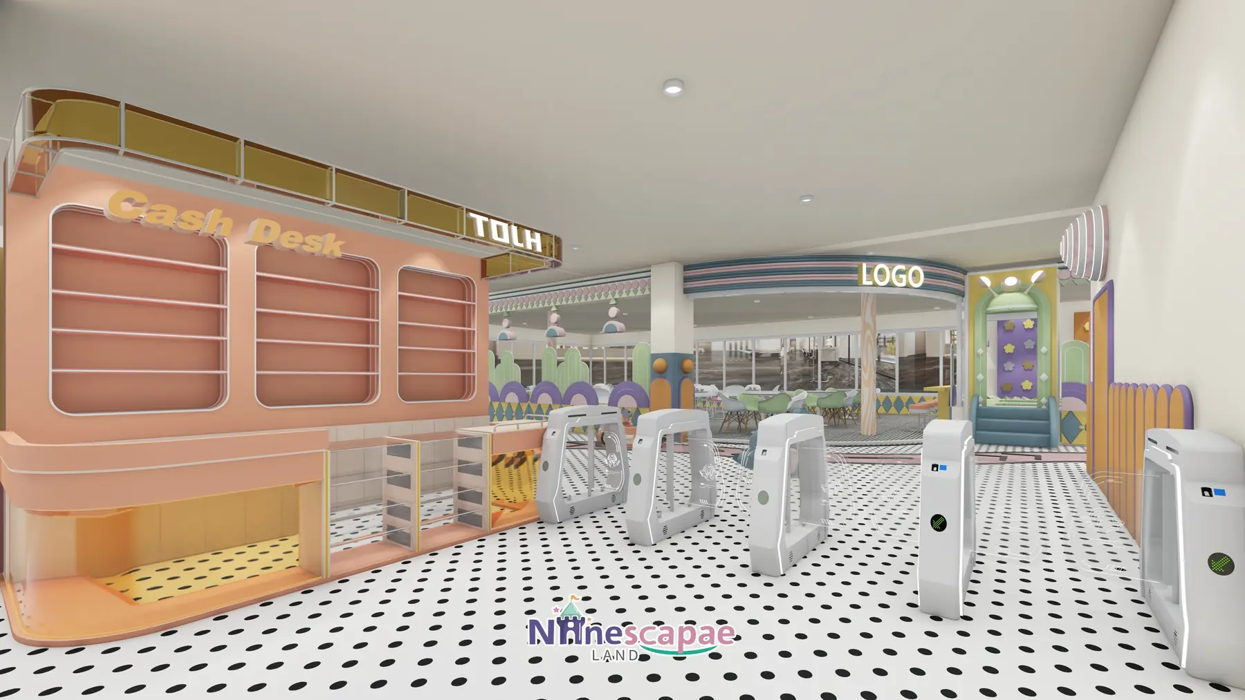 790㎡ Indoor Playground Project in Moldova indoor playground Moldova 10 Moldova - WALL GAMES interactive panel wall