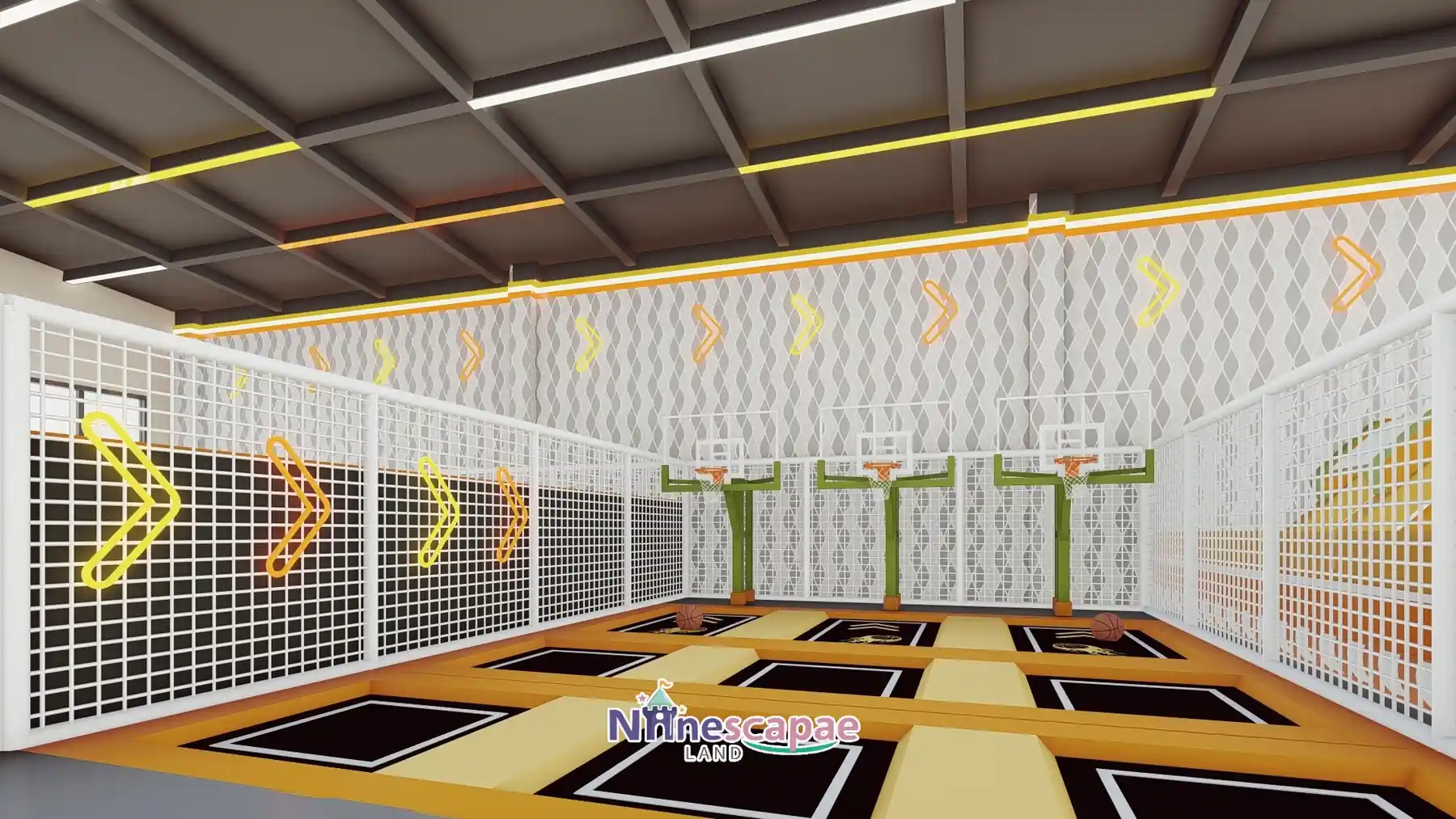 800㎡ Indoor Adventure Park in Portugal adventure park Portugal 29 800 m² Indoor Sports Arena in Portugal