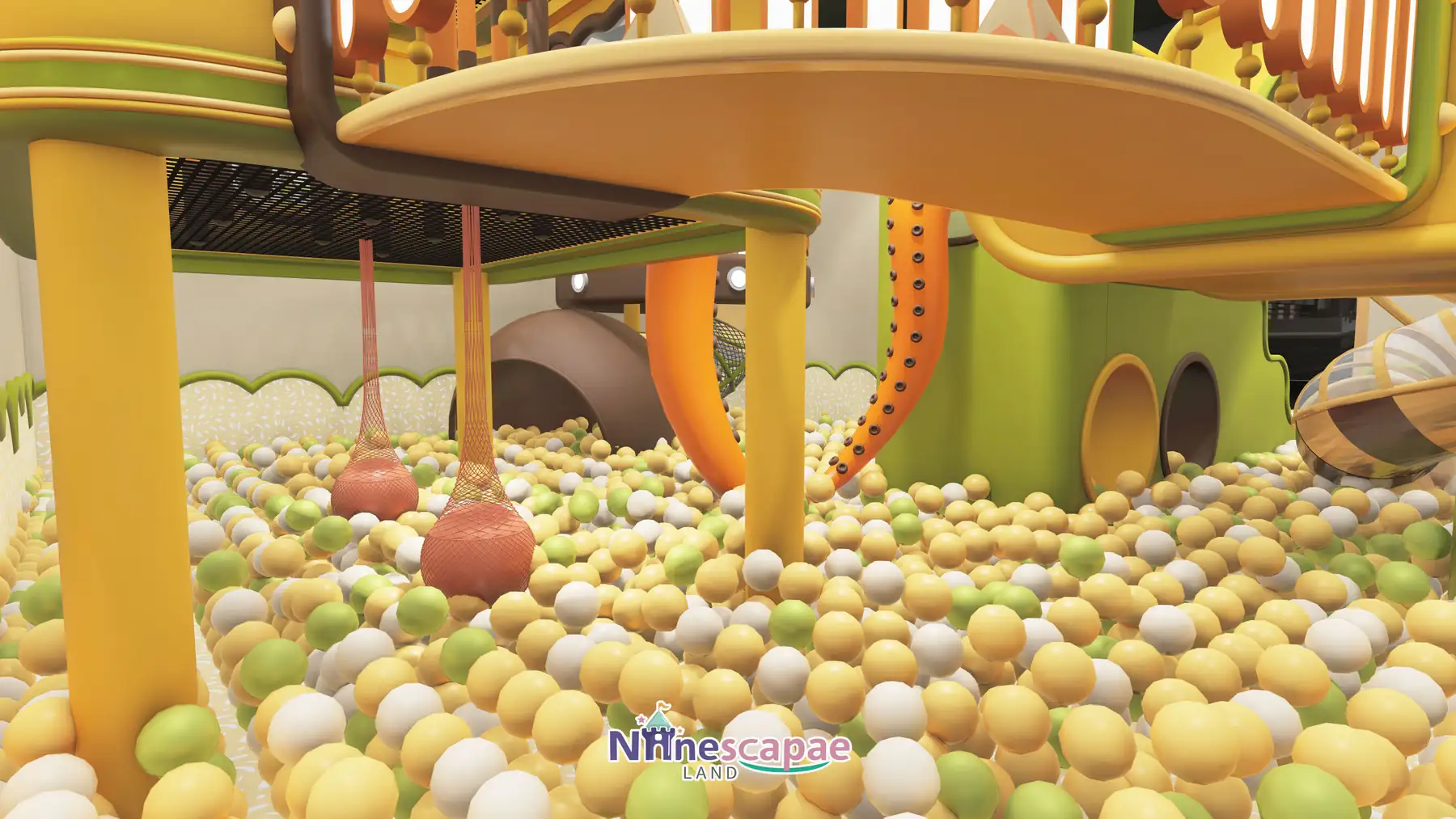 99 m m2 Soft Play Centre in China (Shenyang) - NinescapeLand indoor playground project