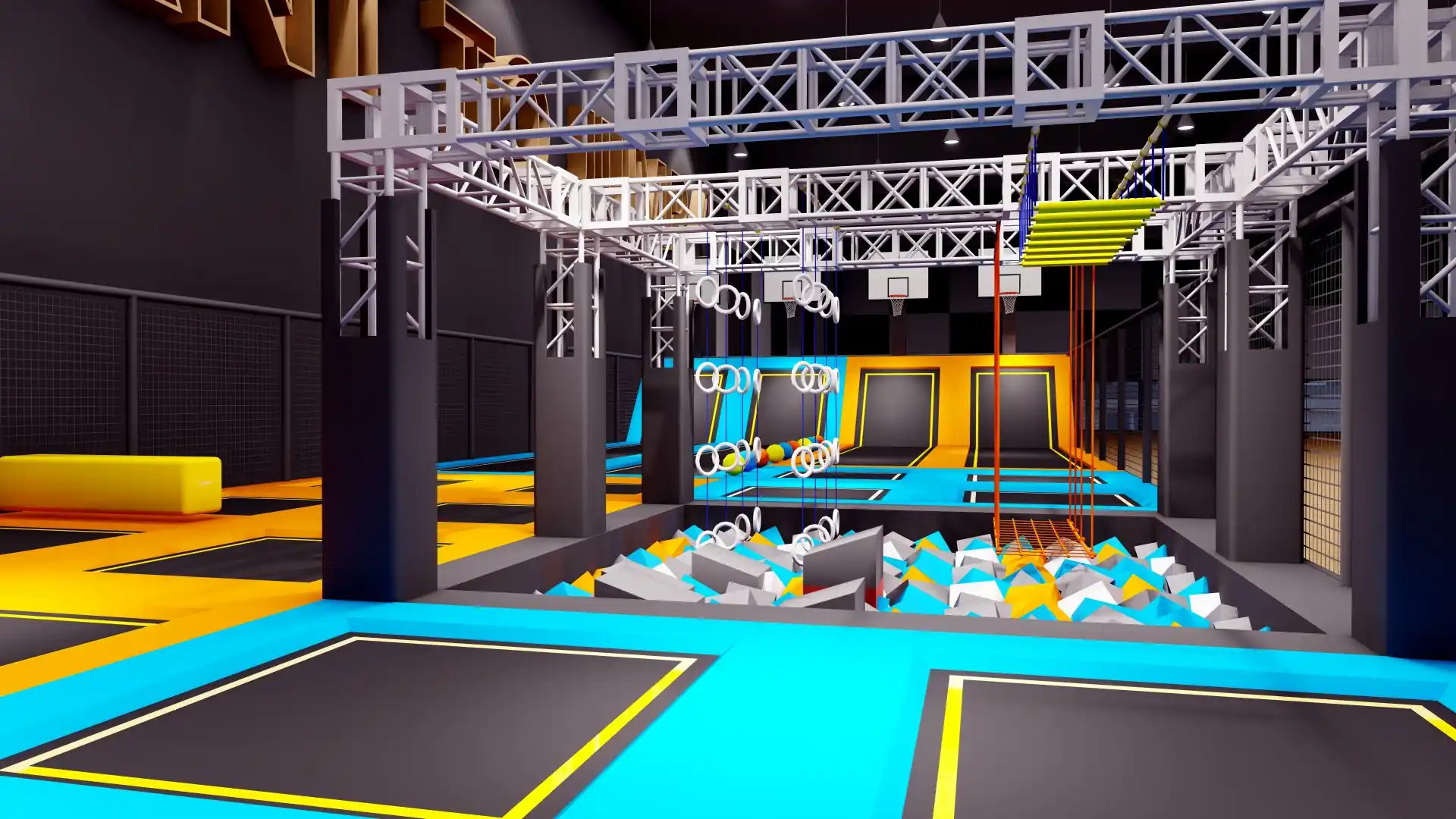 Indoor Playground vs Trampoline Park: Floor Area, Ceiling Height & Equipment Cost Indoor Playground vs Trampoline Park 5 Brazil trampoline park
